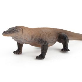 Solid Static Komodo Dragon Plastic Decorations