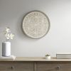 Round Two-tone Medallion Wall Decor