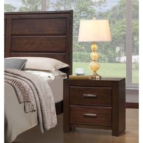 ACME Oberreit Nightstand in Walnut 25793