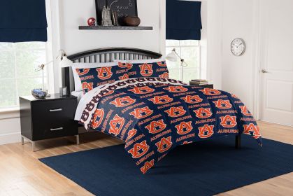 Auburn Tigers Full Rotary Bed In a Bag Set