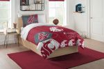 Washington State OFFICIAL Collegiate "Hexagon" Twin Comforter & Sham Set