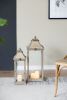 Wooden Candle Lantern Decorative, Hurricane Lantern Holder Decor for Indoor Outdoor, Home Garden Wedding