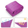 22'x23' Rectangle Sun Shade Sail/ Red Purple