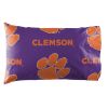 Clemson Tigers Rotary Queen Bed In a Bag Set