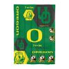 Oregon OFFICIAL Collegiate "Hexagon" Twin Comforter & Sham Set