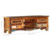 TV Stand 47.2"x11.8"x15.7" Solid Wood Reclaimed