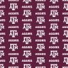 Texas A&M Aggies Full Rotary Bed In a Bag Set