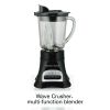 Hamilton Beach Wave Crusher Multi-Function Blender 40 oz Glass Jar Black 58165