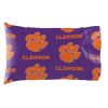 Clemson Tigers Twin Rotary Bed In a Bag Set