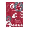 Washington State OFFICIAL Collegiate "Hexagon" Twin Comforter & Sham Set