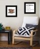 "Coffee & Friends Recipe" 2-Piece Vignette by Imperfect Dust, Ready to Hang Framed Print, Black Frame