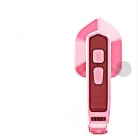 Handheld Portable Garment Ironing Machine Iron (Option: Pink titanium panel-EU)