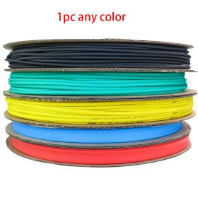 Heat Shrinkable Tube Color Heat Shrinkable Tube Thickened Insulation Sleeve Electrician Wire Repair (Option: Color-18mmX10m)