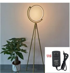 Danish Designer Art Floor Lamp Exhibition Hall Light (Option: Golden warm light-US)