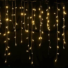 Led Starry Icicle Light String (Option: Warm white)