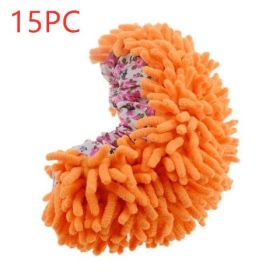 Mop Slippers (Option: 15 pairs-Orange)