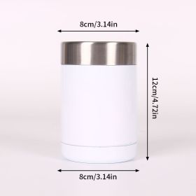 Cola Cold Tank 304 Stainless Steel (Option: Sublimation Steel Cover-12oz)