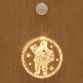 Christmas Led Small Decorative Lanterns In Rooms (Option: Santa Claus-16cm)