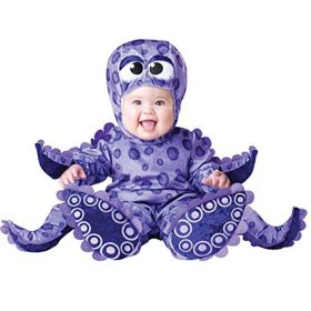 INS Hot Halloween Animal Dress Up Cosplay Infant Peacock Giraffe Owl Dinosaur Dress Up Clothing (Option: Violet-80cm)